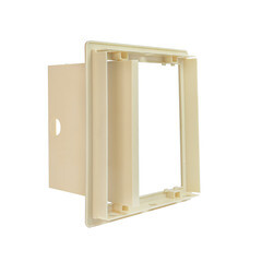 Люк ревизионный Центр Тагис ЛР пластиковый 150х150 мм врезной слоновая кость - фото 5