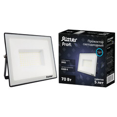 Прожектор светодиодный Ritter Profi 6500K 70 Вт IP65 черный - фото 12