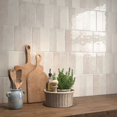 Плитка облицовочная Kerama Marazzi Дижон белый 300х200х7,7 мм (23 шт.=1,38 кв.м) - фото 18