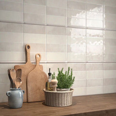 Плитка облицовочная Kerama Marazzi Дижон белый 300х200х7,7 мм (23 шт.=1,38 кв.м) - фото 19