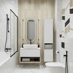 Керамогранит Kerama Marazzi Монте Тиберио серый светлый лаппатированный 600х600х9 мм (5 шт.=1,8 кв.м) - фото 12