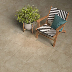 Керамогранит Kerama Marazzi Мец бежевый матовый 402х402х8 мм (10 шт.=1,62 кв.м) - фото 15