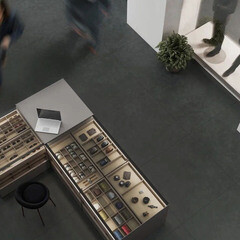 Керамогранит Kerama Marazzi Про Чементо антрацит матовый 1195х1195х9 мм (3 шт.=4,284 кв.м) - фото 10