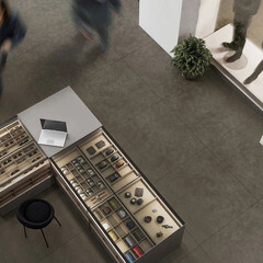 Керамогранит Kerama Marazzi Про Чементо серый матовый 1195х1195х9 мм (3 шт.=4,284 кв.м) - фото 9