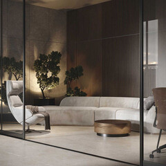 Керамогранит Estima Newport beige 405х405х8 мм (11 шт.=1,804 кв.м) - фото 17