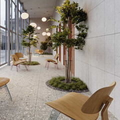 Керамогранит Estima Newport light grey 405х405х8 мм (11 шт.=1,804 кв.м) - фото 16