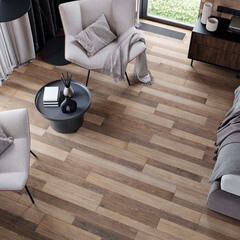 Керамогранит Estima Kraft Wood dark beige 1200х194х10 мм (7 шт.= 1,63 кв.м) - фото 15