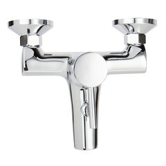 Смеситель для ванны Lavelly Smart хром однорычажный с коротким изливом без лейки (624588) - фото 12