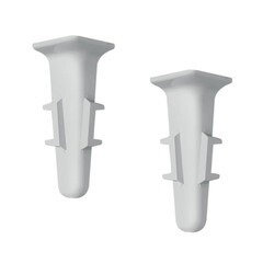 Угол внутренний Идеал Деконика 70 мм алюминий Г-профиль (2 шт.) - фото 2