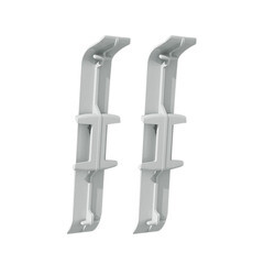 Соединитель Идеал Деконика 70 мм алюминий Г-профиль (2 шт.) - фото 2