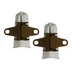 Угол наружный Идеал Деконика 70 мм лофт светло-серый Г-профиль (2 шт.) - фото 2