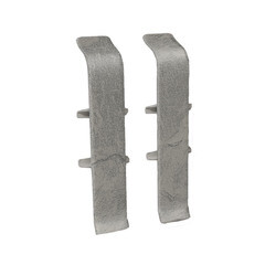 Соединитель Идеал Деконика 70 мм лофт светло-серый Г-профиль (2 шт.) - фото 1