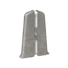 Изображение товара Заглушка торцевая Идеал Деконика 70 мм лофт светло-серый левая-правая Г-профиль (2 шт.)