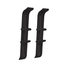 Соединитель Идеал Деконика 85 мм черный Г-профиль (2 шт.) - фото 2