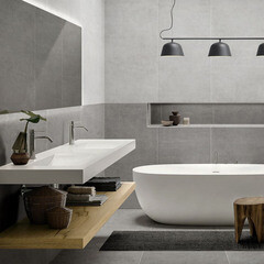 Керамогранит Керамин Мэйн белый 1200х600х10 мм (2 шт.=1,44 кв.м) - фото 10