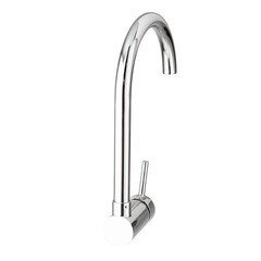 Смеситель для кухни Lavelly Smart хром с высоким изливом однорычажный (624593) - фото 13