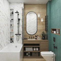 Керамогранит LB Ceramics Рерих зеленый 603х300х8,5 мм (8 шт.=1,44 кв.м) - фото 15