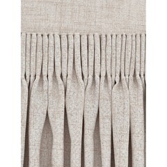 Штора рогожка бежевая 200х280 см Decofest Лина (153.765) - фото 9