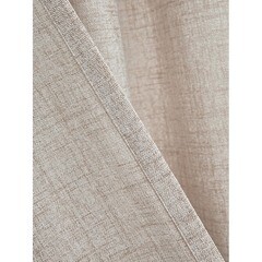 Штора рогожка бежевая 200х280 см Decofest Лина (153.765) - фото 5