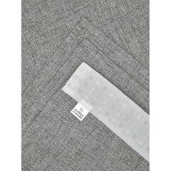 Штора рогожка серая 200х280 см Decofest Лина (153.764) - фото 11