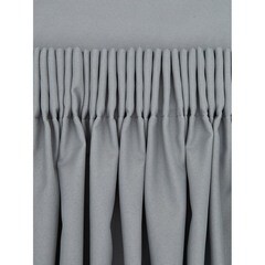 Штора креп светло-серая 150х270 см Decofest Элис (153.763) - фото 10