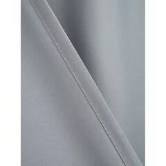 Штора креп светло-серая 150х270 см Decofest Элис (153.763) - фото 4