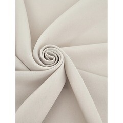 Штора креп бежевая 150х270 см Decofest Элис (153.762) - фото 3