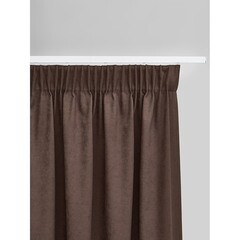 Штора канвас коричневая 200х280 см Decofest Софи (153.74) - фото 10