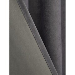 Штора канвас темно-серая 200х280 см Decofest Софи (153.738) - фото 5