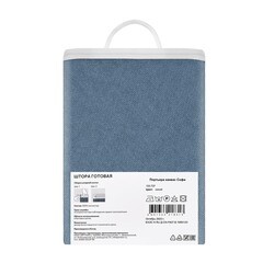 Штора канвас синяя 200х280 см Decofest Софи (153.737) - фото 3