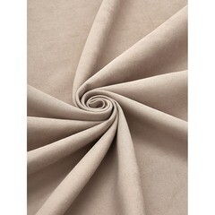 Штора канвас светло-бежевая 200х280 см Decofest Софи (153.733) - фото 2