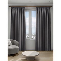 Изображение товара Штора блэкаут серая 200х280 см Decofest Омбра (153.748)