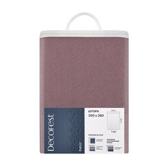 Штора блэкаут лаванда 200х280 см Decofest Омбра (153.746) - фото 3