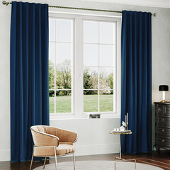 Штора канвас индиго 150х280 см Legrand Канвас (58147555) - фото 1