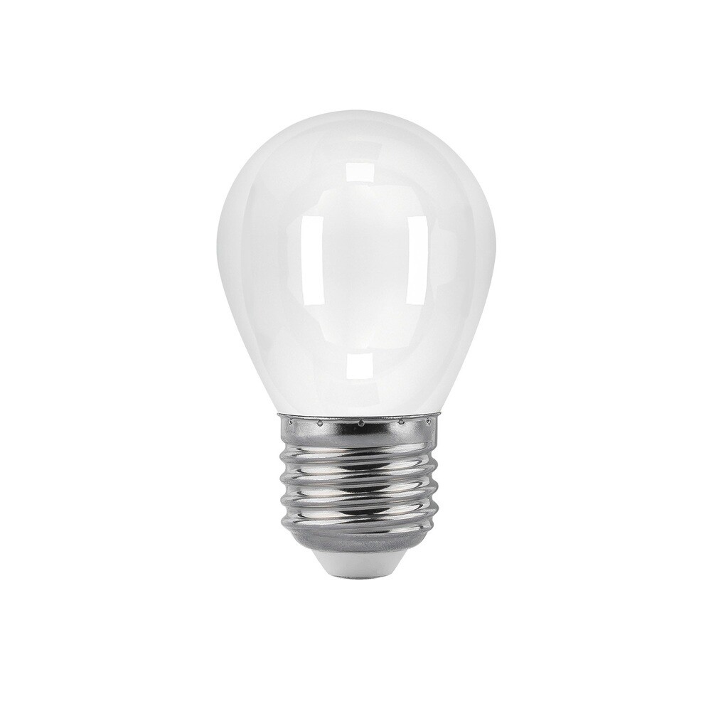 

Лампа светодиодная филаментная Gauss Filament E27 3000К 9 Вт 590 Лм 185-265 В шар G45 прозрачная
