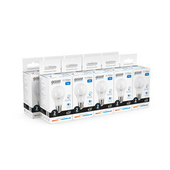 Лампа светодиодная Gauss Elementary E27 6500К 12 Вт 1170 Лм 180-240 В груша A60 матовая - фото 6