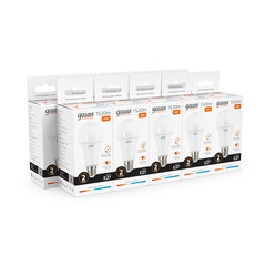 Лампа светодиодная Gauss Elementary E27 3000К 20 Вт 1520 Лм 180-240 В груша A60 матовая - фото 6