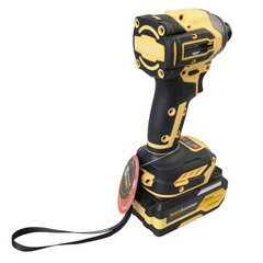 Винтоверт ударный аккумуляторный бесщеточный Hanskonner HCD20280BLC 18 В 4 Ач Li-Ion 1 АКБ и ЗУ - фото 9