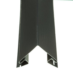 Угол наружный Альта-Профиль 3000 мм графитовый - фото 2