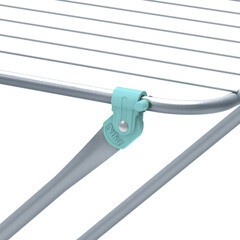 Сушилка для белья напольная Ника 10 м 530х530х830 мм серебро - фото 3