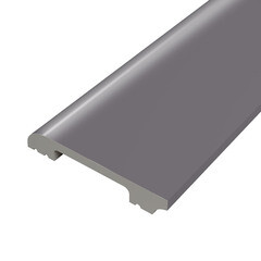 Изображение товара Плинтус экополимер Солид 80х13х2000 мм титан (8UHD 05/80)