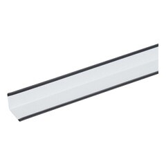 Изображение товара Профиль угловой универсальный PL 19х19х3000 мм оцинкованный черный