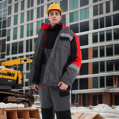 Костюм рабочий мужской утепленный Спрут Формула 56-58 рост 182-188 см серый/красный - фото 2