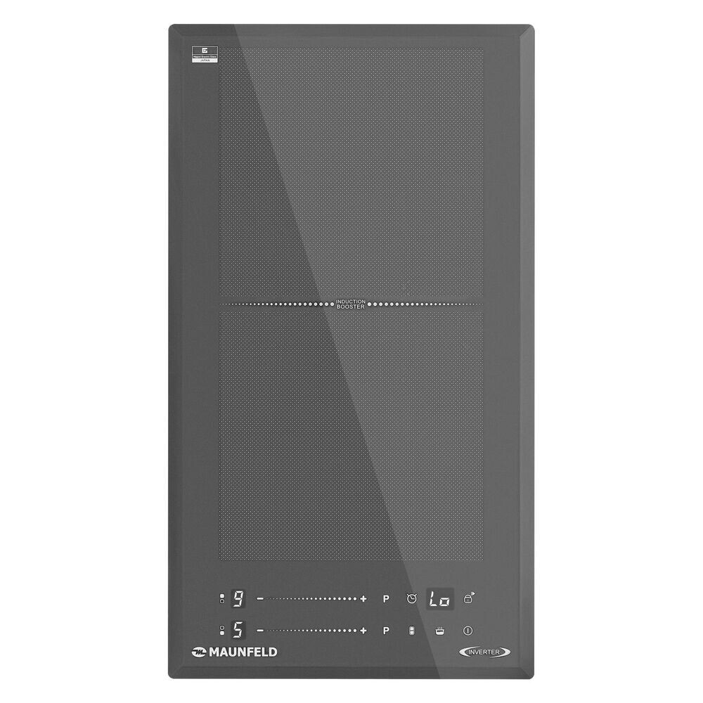 

Варочная панель индукционная Maunfeld CVI292S2FLGR Inverter 2 конфорки серая
