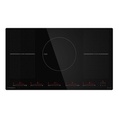 Варочная панель индукционная Maunfeld CVI905SFBK Inverter 5 конфорок черная
