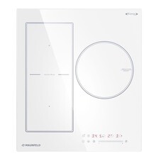 Варочная панель индукционная Maunfeld CVI453SBWH Inverter 3 конфорки белая