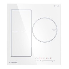 Варочная панель индукционная Maunfeld CVI453SBWH Inverter 3 конфорки белая
