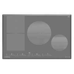 Варочная панель индукционная Maunfeld CVI804SFLGR Inverter 4 конфорки серая