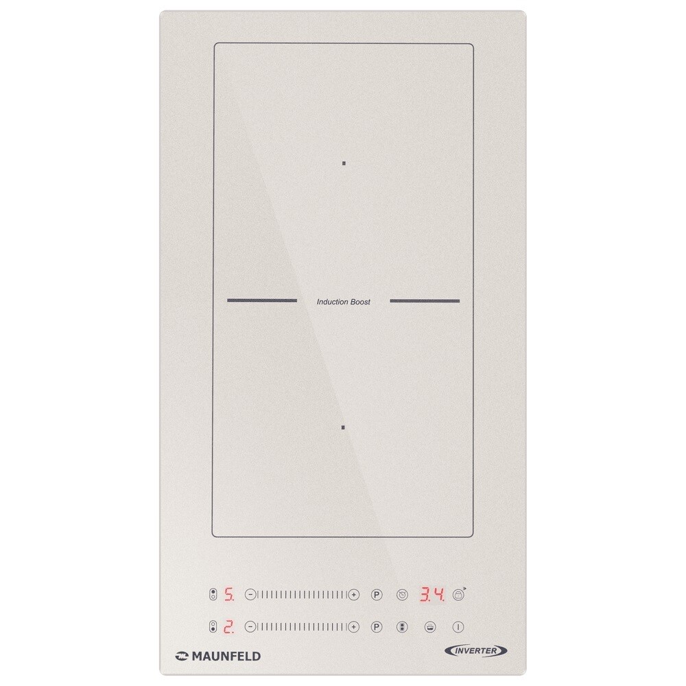 

Варочная панель индукционная Maunfeld CVI292S2BBG Inverter 2 конфорки бежевая