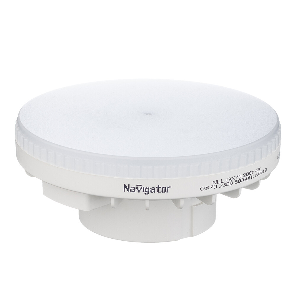 Изображение товара Светодиодная лампа Navigator GX70 20 Вт 4000К матовая IP20